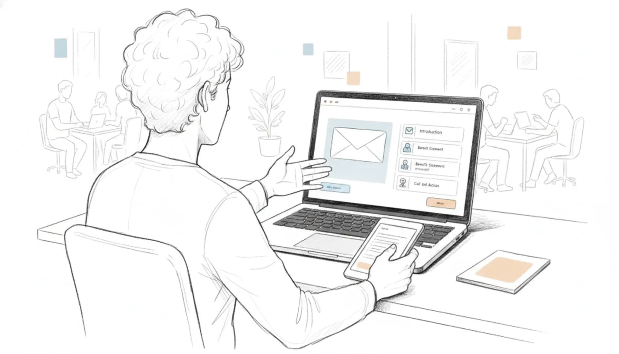 What is an email generator for cold outreach?