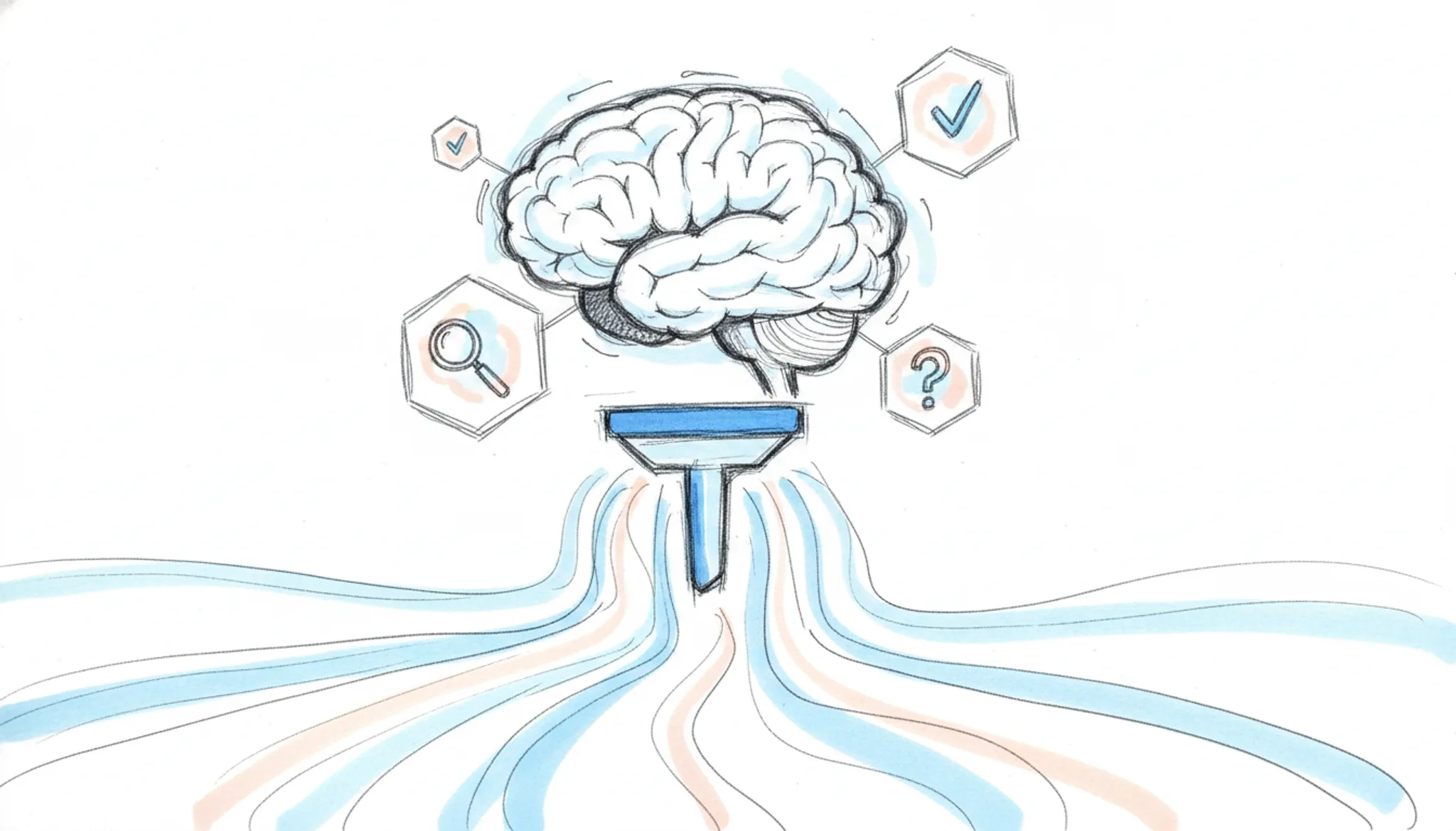 How an AI answer checker processes your text