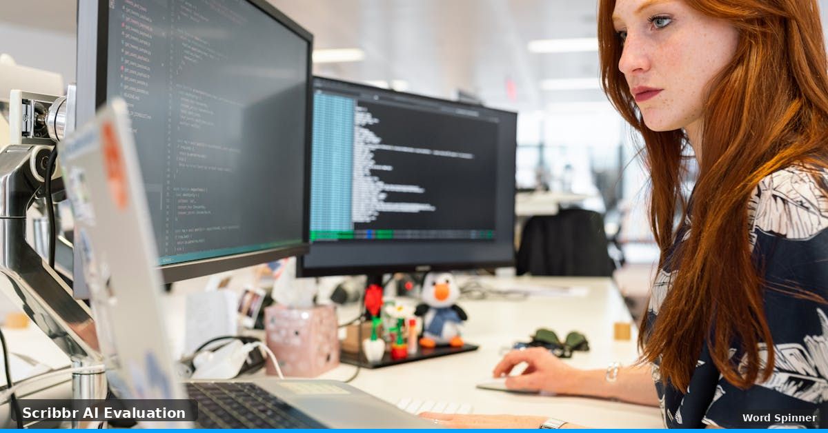 Evaluation of Scribbr AI detection technology showing Quillbot engine ownership under Learneo