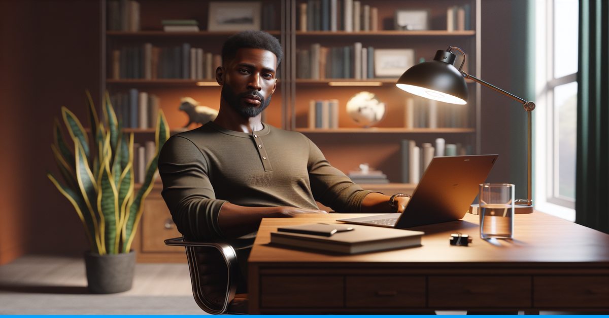 person evaluating quillbot credibility on laptop with skeptical analytical expression