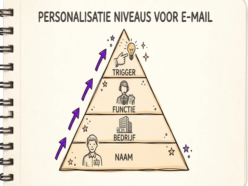 Vier niveaus van e-mailpersonalisatie: van naam tot trigger